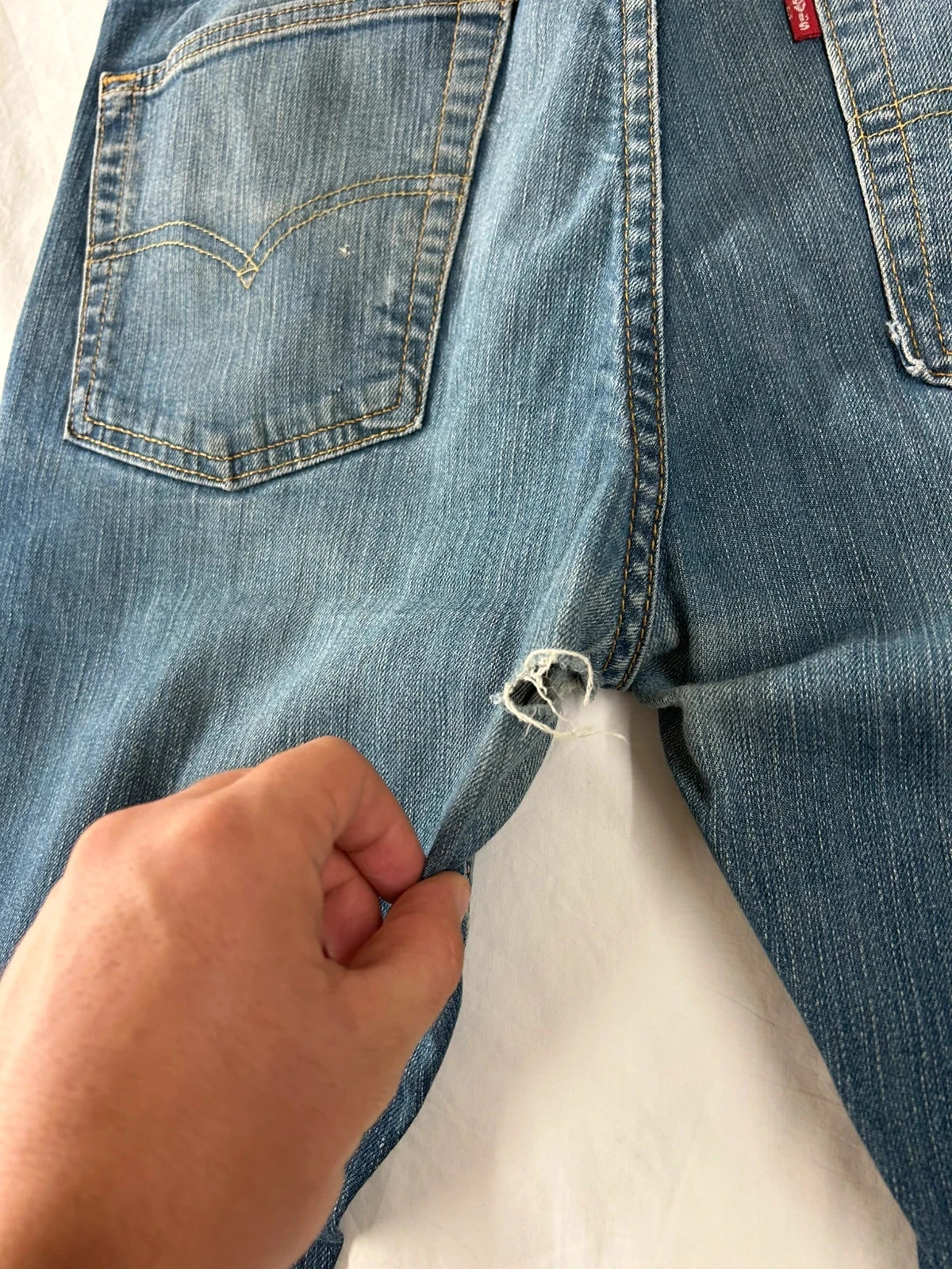 Navy blue Levi's jeans lot 510 w31 l30 – photo 16
